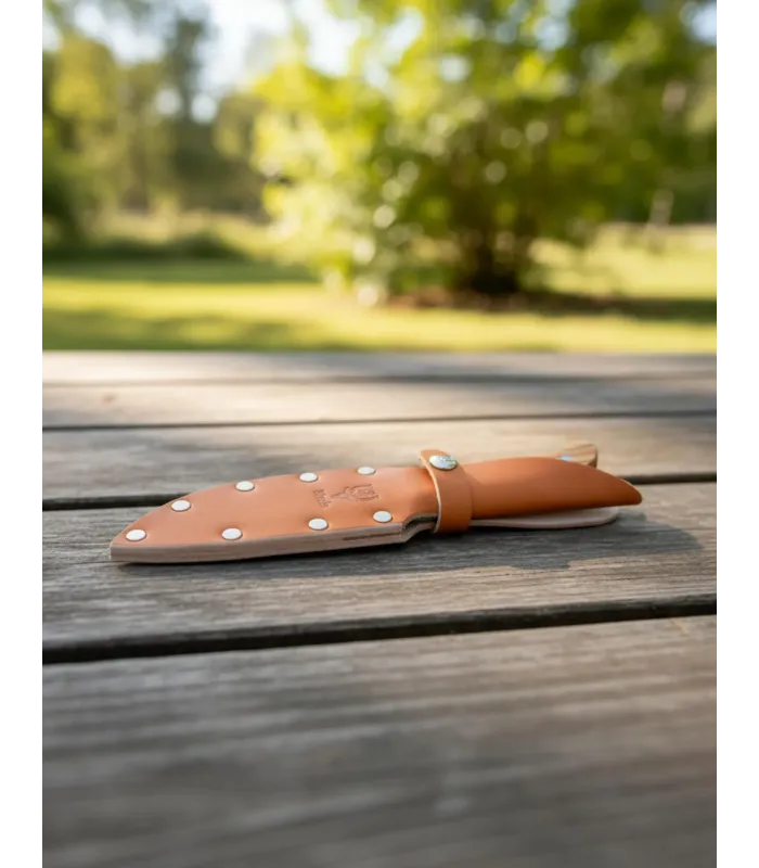Handcrafted Carving Knife with Olive Wood Handle ⚔️