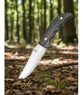 Couteau pakawood evergreen avec étui en cuir ⚔️