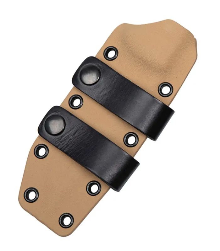 Couteau fixe Muela micarta sable étui Kydex ⚔️