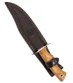 Messer mit Olivenbaumgriff und Edelstahl-Schutz ⚔️