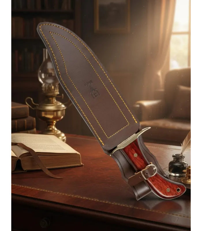 Faca de Aventura Muela modelo Lenhador, com capa ⚔️