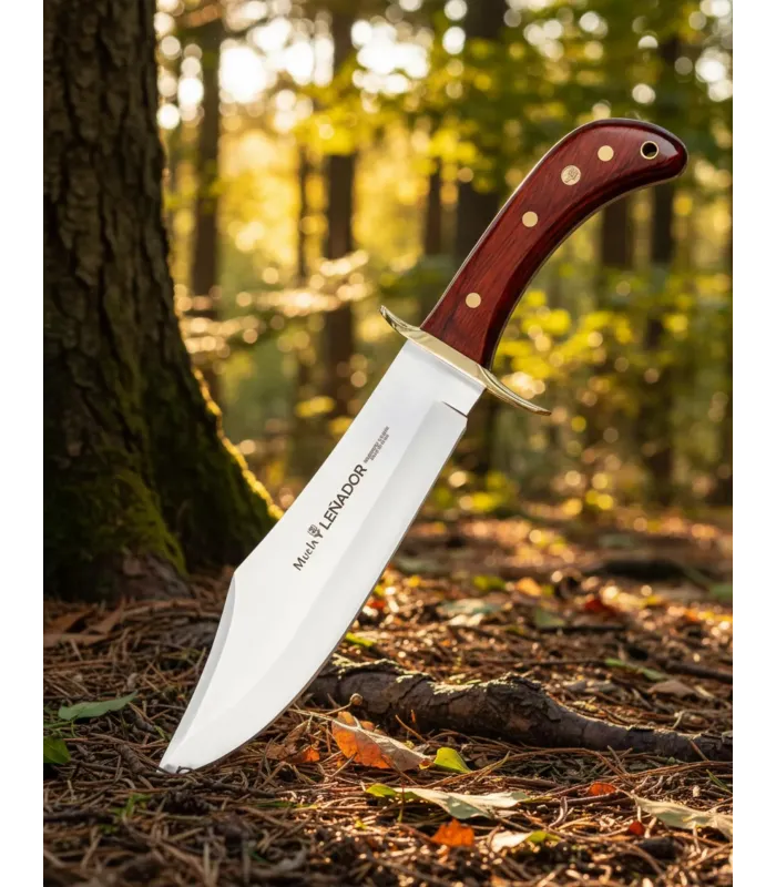 Avonturenmes Muela model Houthakker, met sheath en etui ⚔️