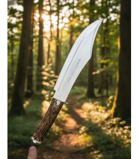 Couteau de chasse Muela modèle Rhino, corne de cerf