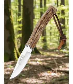 Faca de caça Muela com cabo de chifre de cervo