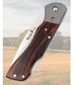Coltello Muela in acciaio 440C legno corallo