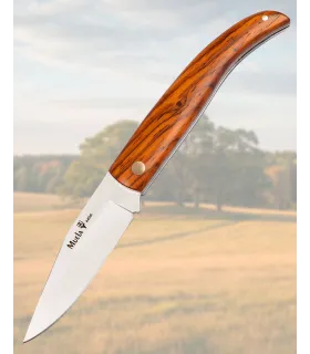 Navaja Muela empuñadura cocobolo y acero 440A