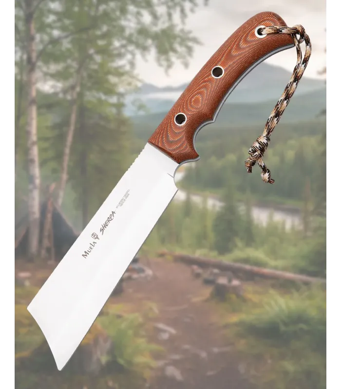 Coltello Muela modello Sherpa, manici in micarta