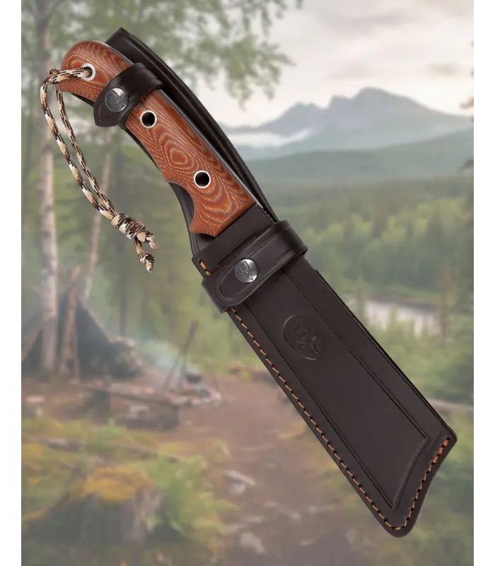 Muela Sherpa Knife with Micarta Handles
