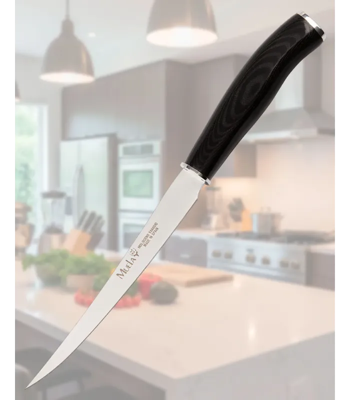 Cuchillo filetero profesional para pescado y carne