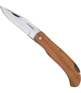 Couteau de poche backlock en noyer