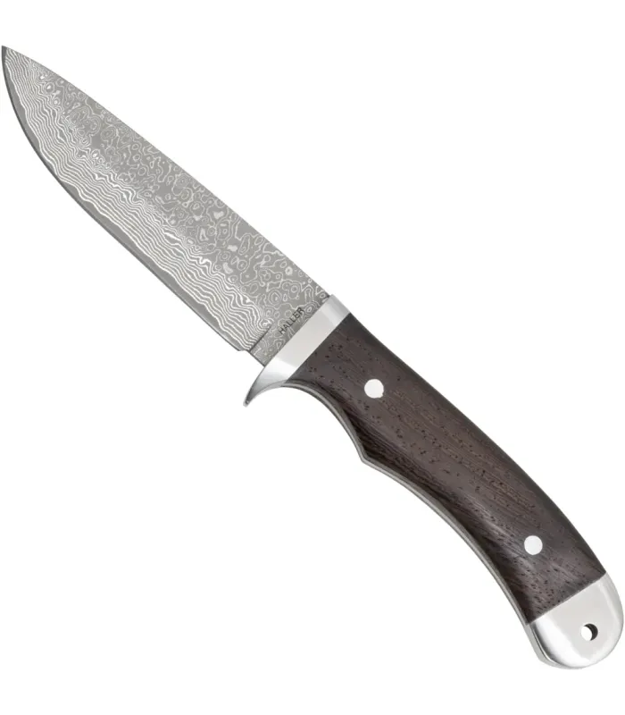 Cuchillo Damasco Wengué Hoja 71 Capas Lujo
