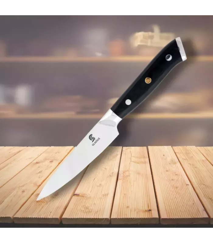Multifunktionales Küchenmesser mit Micarta-Griff, Art Gladius ⚔️