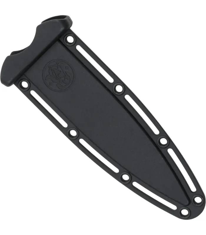 Couteau de bôtre Smith and Wesson HRT, longueur totale 26,5 cm.