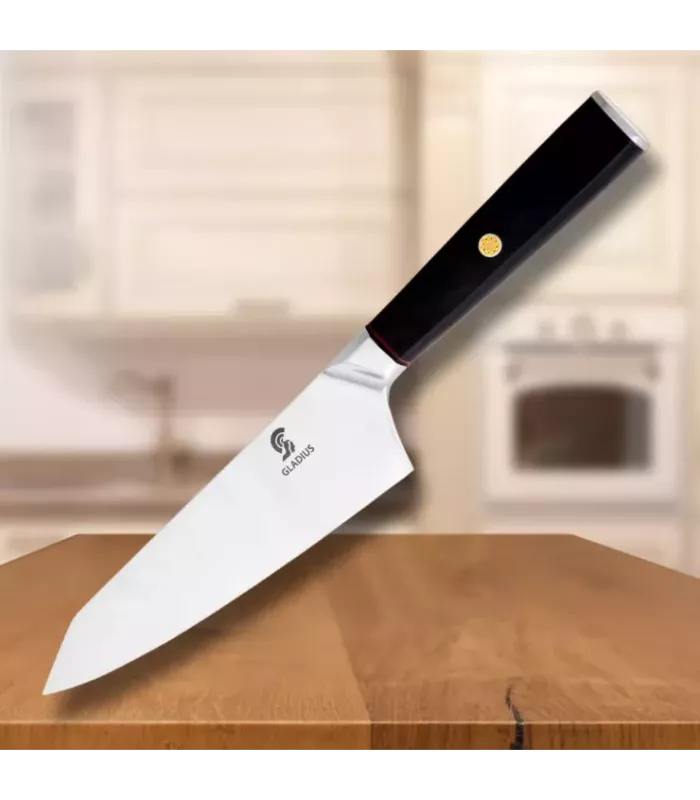 Kochmesser mit Ebenholzmango, Art Gladius ⚔️