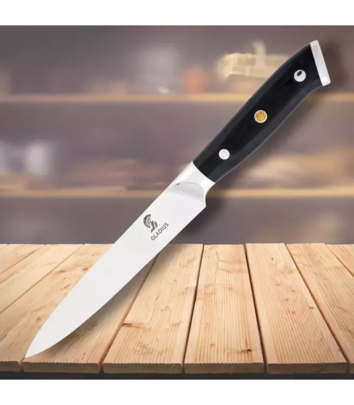 Messer zum Filetieren von Mango Micarta, Art Gladius ⚔️