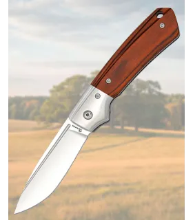 Navaja Albainox pistón, mango stamina rojo