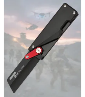 K25 Tactical Compact Black Pocket Knife