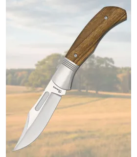 Couteau Albainox à poignée zèbre, lame 9 cm. en acier inox