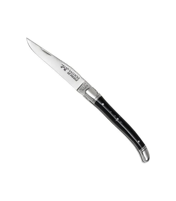 Navaja Laguiole Tradicional Cuerno Búfalo, hoja 90 mm.