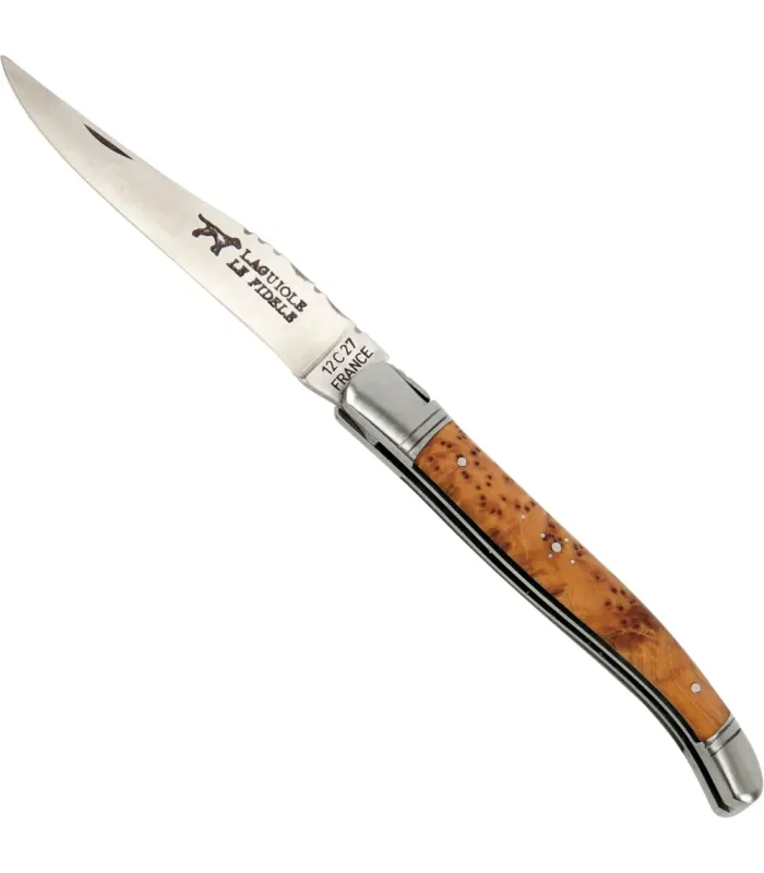 Classic French Thuya Wood Laguiole Knife