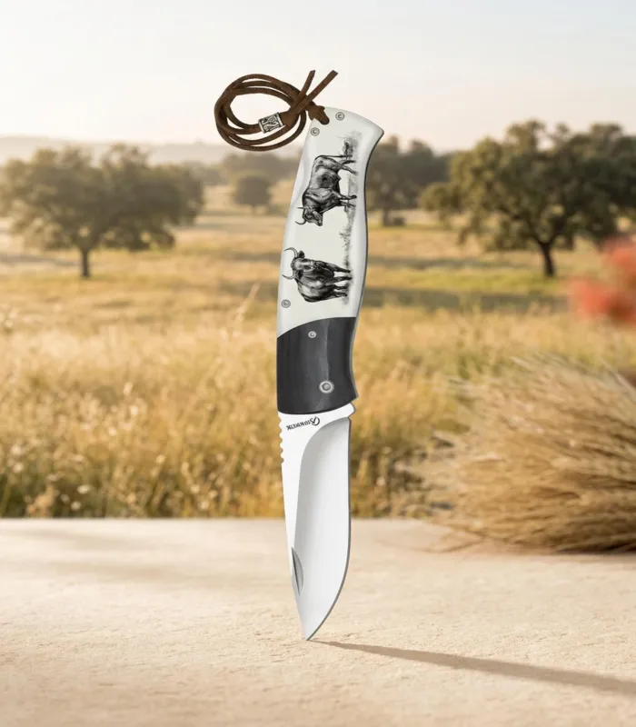 Albainox Outdoor Knife, Back Lock Model Toro