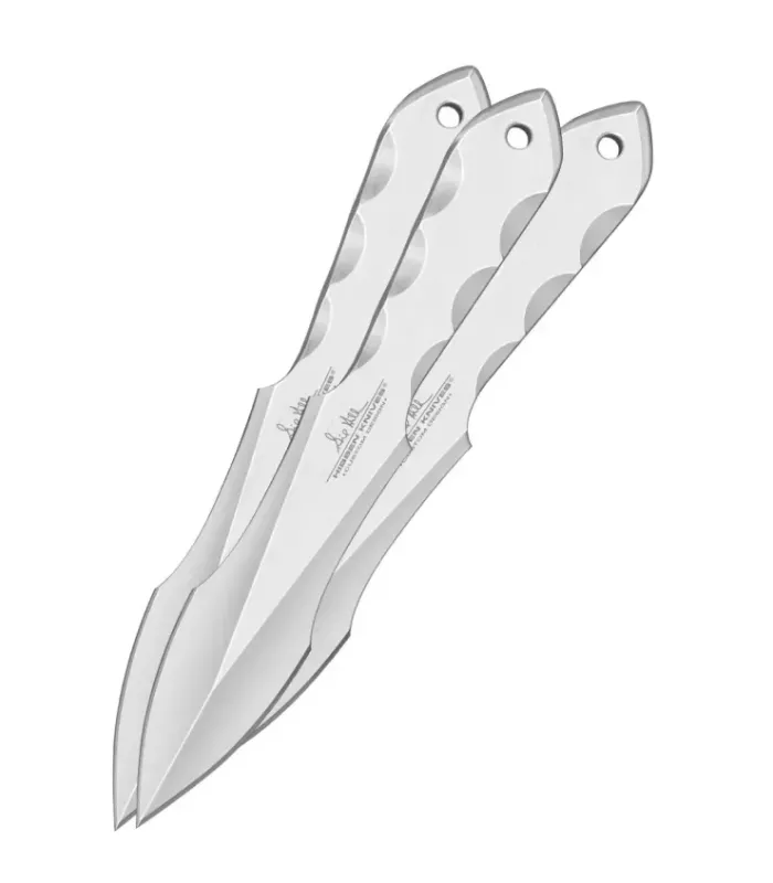 Conjunto de 3 facas de arremesso Gil Hibben Gen III (28 cm). ⚔️