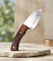 Hunting Knife 440 Steel, Mirror Finish, Pakkawood Handle