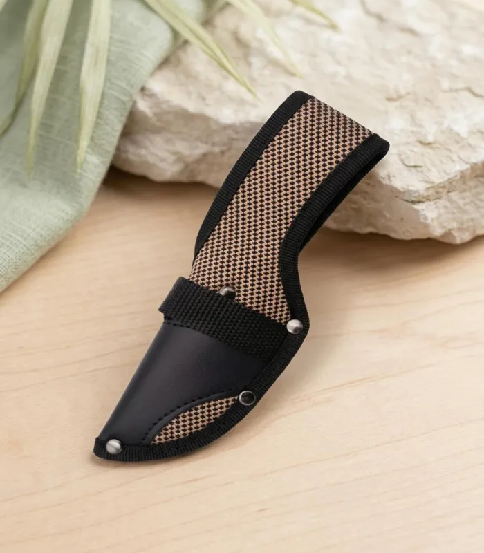 Hunting Knife 440 Steel, Mirror Finish, Maple Wood Handle