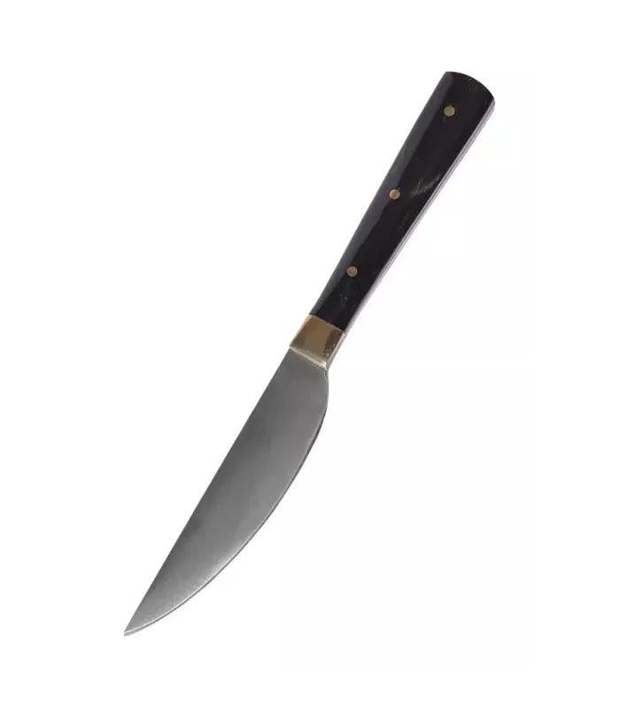 Küchenmesser mit Horngriff, mit Hülle (17 cm). ⚔️