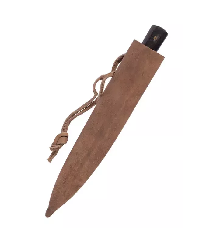 Küchenmesser mit Horngriff, mit Hülle (17 cm). ⚔️