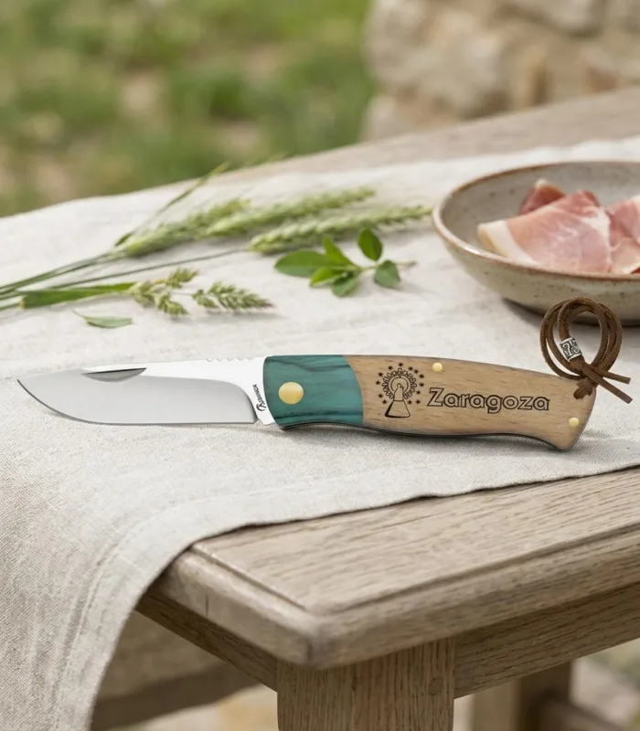 Albainox Green Stamina Folding Knife ZARAGOZA