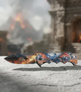 Albainox Drachen 3D ABS-Messer