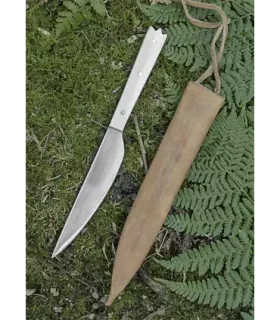 Keukensmes met botenhandvat, met schede (19 cm). ⚔️