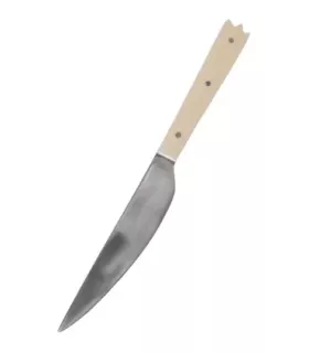 Keukensmes met botenhandvat, met schede (19 cm).