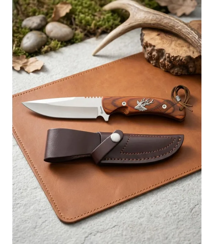 Albainox Adventure Knife, Deer Emblem