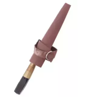 Middeleeuws tafelmes met schede (24,5 cm.)