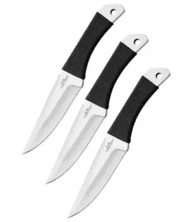 Sæt 3 kasteknive med Cord Grip Gil Hibben ⚔️