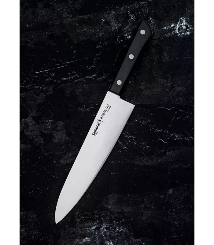 Faca de Chef Samura Harakiri, lâmina de 215 mm. ⚔️