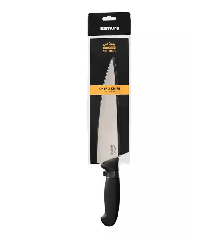 Faca de Açougueiro Chef Samura, lâmina de 215 mm. ⚔️