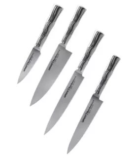 Sæt 4 dele Samura Bamboo, essentielt for professionelle kokke ⚔️