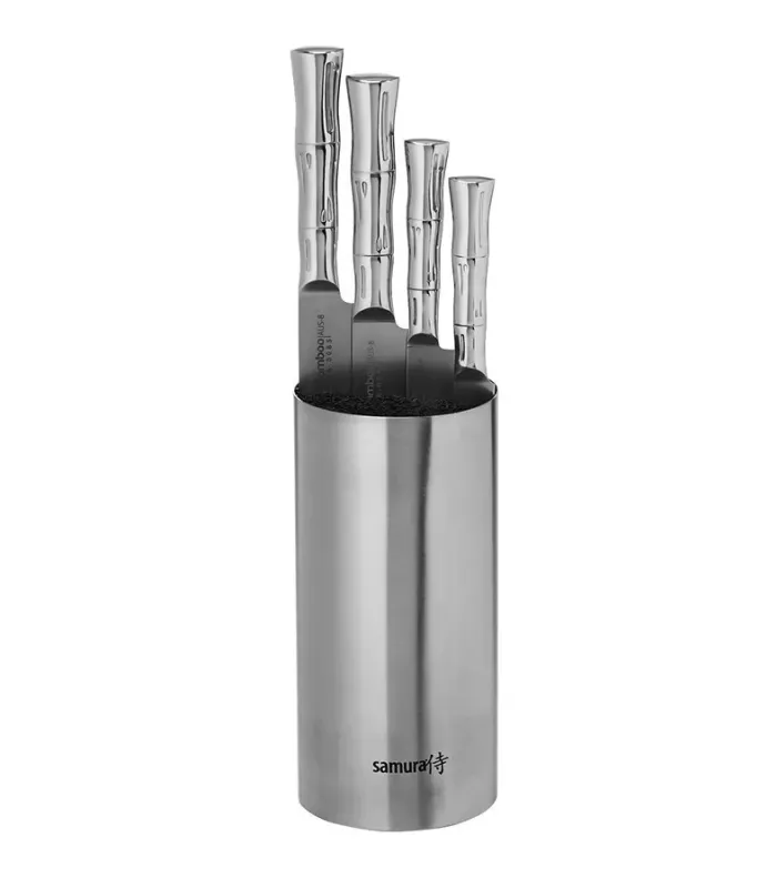 Satz mit 4 Teilen Samura Bamboo, unverzichtbar für Köche ⚔️