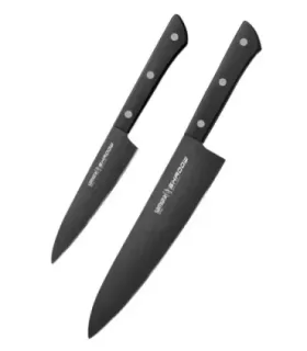 Juego de 2 Cuchillos Samura shadow para Cheff ⚔️