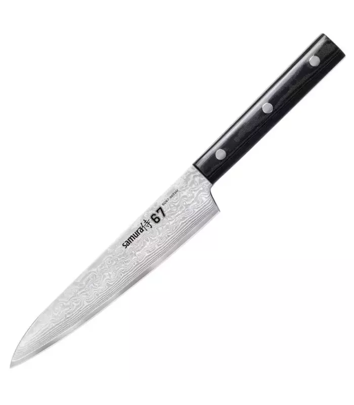 Cuchillo de cocina Samura Damascus 67, hoja 150 mm. ⚔️