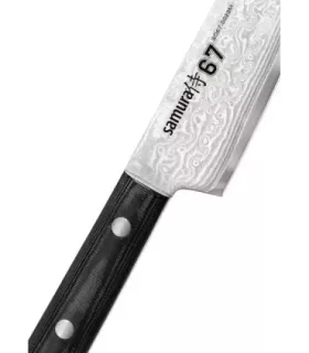 Cuchillo de cocina Samura Damascus 67, hoja 195 mm.