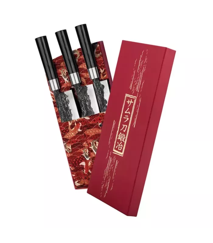 Set di 3 coltelli da cucina Samura Blacksmith ⚔️