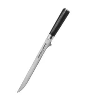 Køkkenkniv til filetering Samura MO-V, blad 218 mm. ⚔️
