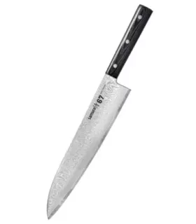 Couteau de Chef Samura série Damascus, lame de 24 cm. ⚔️