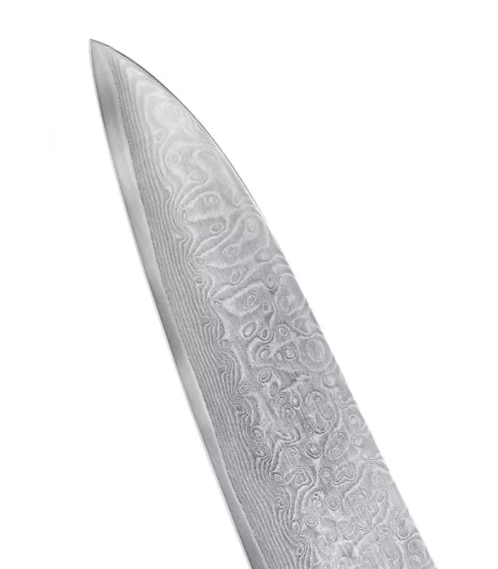 Faca de Chef Samura série Damascus, lâmina de 24 cm. ⚔️