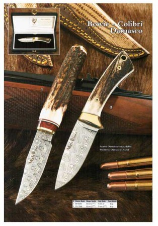 Cuchillo Bowie Colibri de Acero 314x450 - Coltello da caccia Bowie