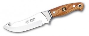 Cuchillo desollador mango olivo hoja 13 cms 300x122 - Come conoscere la qualità di un coltello